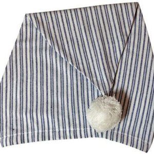 Lee Valley, Ireland - Men's Blue Stripe Night Cap Cotton Flannel